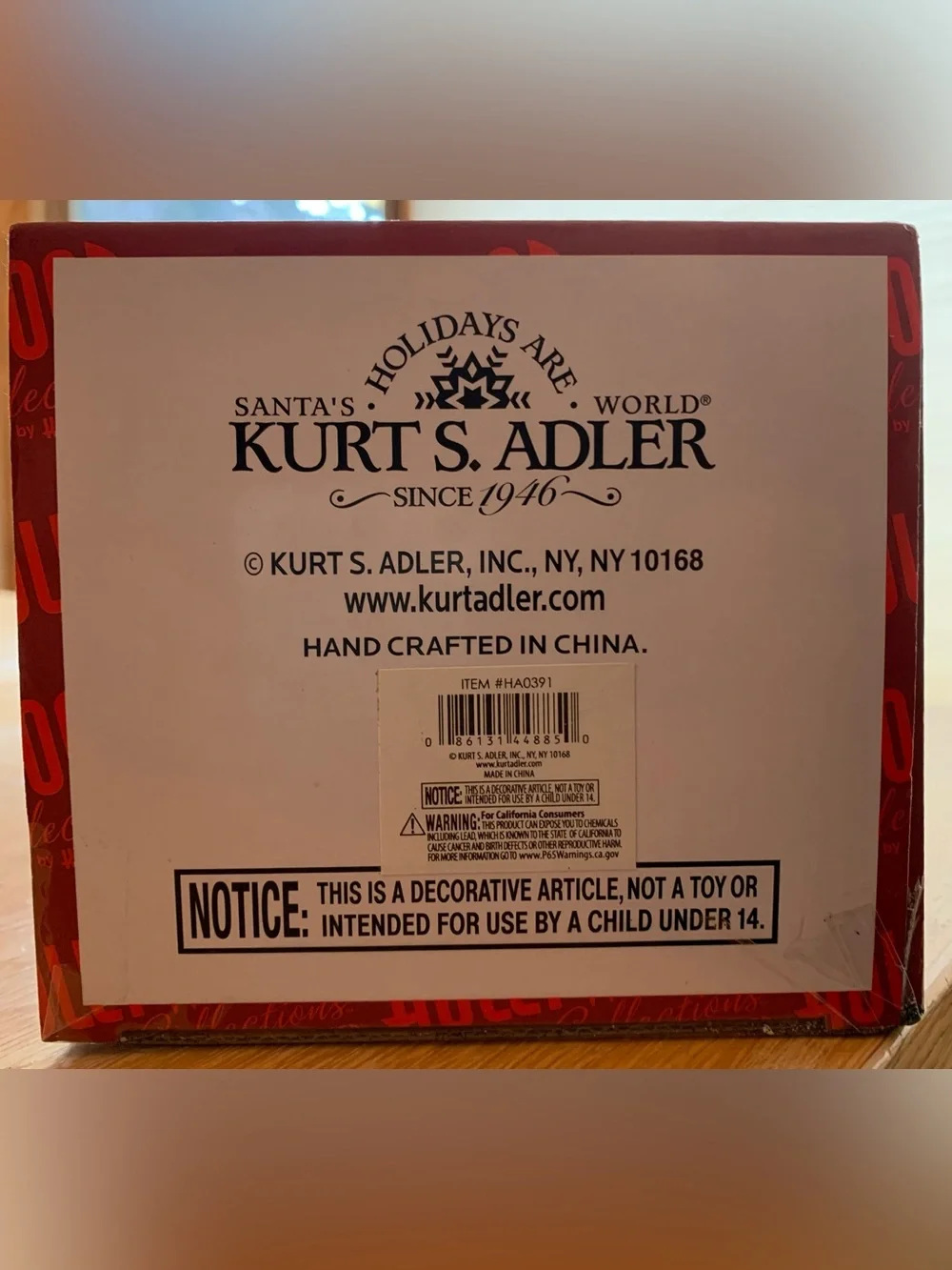 Kurt Adler Hollywood Collections Mardi Gras Nutcracker - 12inches